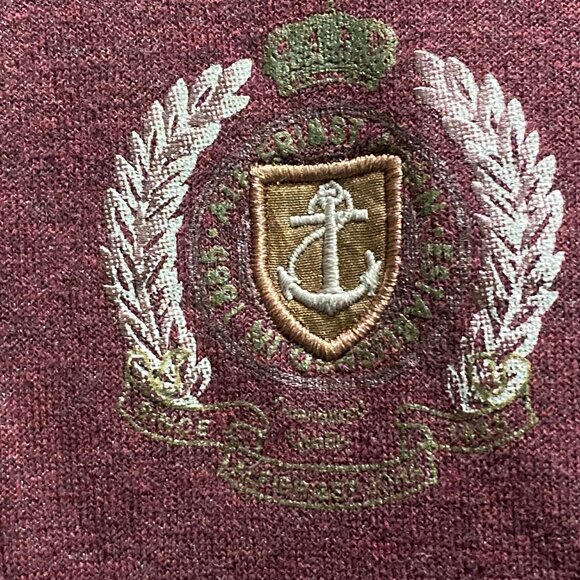 (7) - Alfieri & St. John Soft Athletic Sporty Cotton Stretch Knit Sweater Top  L - Picture 3 of 7